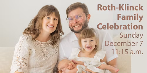 Roth-Klinck Family Celebration