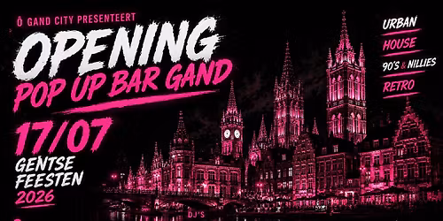 Opening BARGAND Gentse Feesten 2026