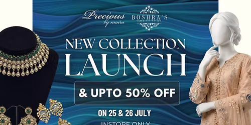 NEW COLLECTION LAUNCH & UPTO 50% OFF
