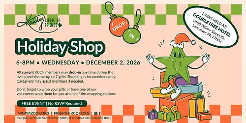 KCOF Member Holiday Shop