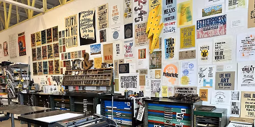 Letterpress Workshop Saturday, April 25