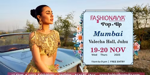 Fashionavya Pop Up Mumbai Exhibition 