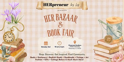Bazaar & Book Fair Pinecrest Gardens