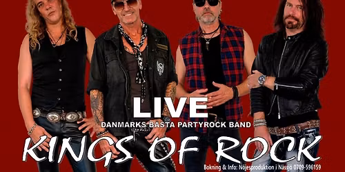 Kings of Rock till Odins Kro i Gressvik Norge L\u00f6rdag 29\/8 