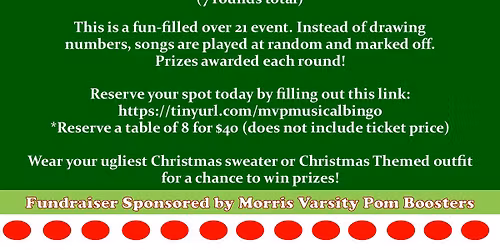 Jingle & Mingle Musical Bingo!