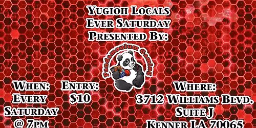Saturday Yugioh Locals at Pandamonium Gaming