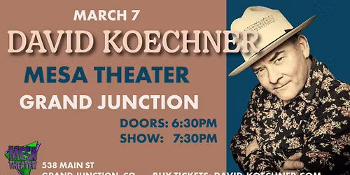 David Koechner LIVE - Grand Junction