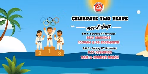 GBE CELEBRATING 2 YEARS OVER 2 DAYS