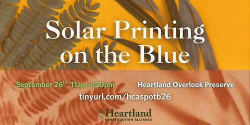 Solar Printing on the Blue