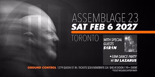 ASSEMBLAGE 23 with special guests S1R1N