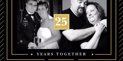 Celebrating 25 years of marriage
