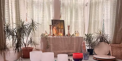 Sound Bath at Goddess House, Glastonbury 