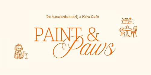 Paint & Paws Evening: De Hondenbakkerij x KERA caf\u00e9