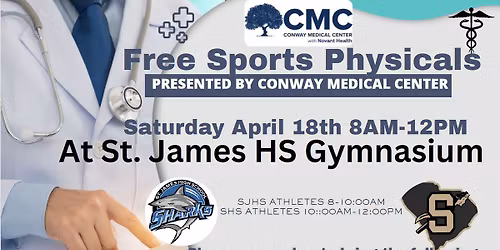 Free Sports Physicals at SJHS