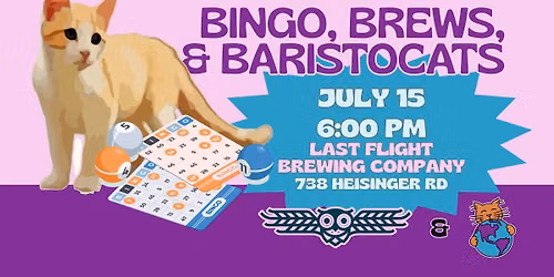 Bingo, Brews, & Baristocats