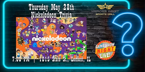 \ud83d\udcfa\ud83e\udde1 Nickelodeon Trivia Night \ud83e\udde1\ud83d\udcfa