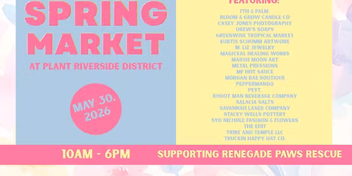 Spring Market at Plant Riverside District 