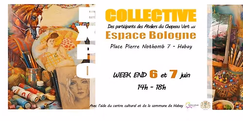 Exposition collective peinture\/dessin