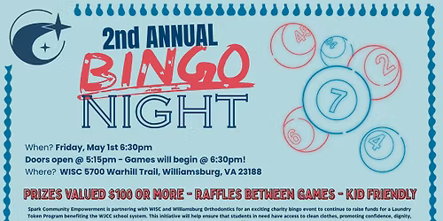 2nd Annual Spark Charity Bingo Night 