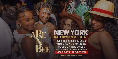 ARE N BEE New York: R&B\u2019s Not Dead \u2014 Halloween Weekend