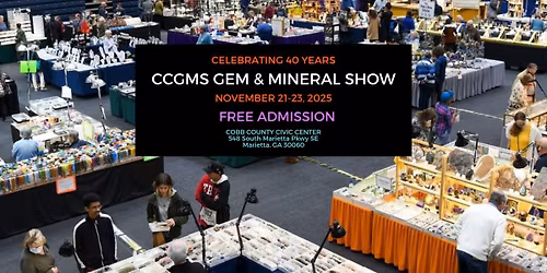 Cobb Gem & Mineral Show in Marietta, Georgia