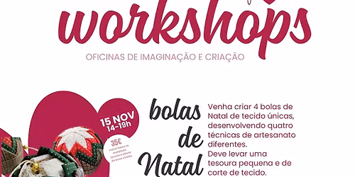 Workshops Cora\u00e7\u00e3o de Trapos