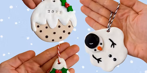 \ud83c\udf84Christmas Crafting!\ud83c\udf84Polymer Clay Ornament Sculpting - Shrewsbury \u2728