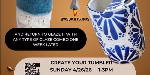 Make & Paint your own ON TREND Coffee Tumbler