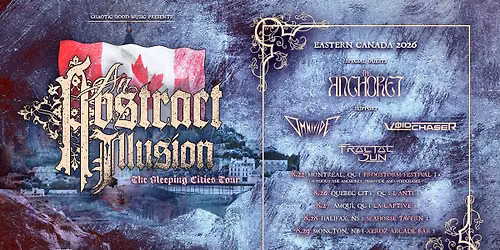 AN ABSTRACT ILLUSION, THE ANCHORET, OMNIVIDE, VOIDCHASER & FRACTAL SUN @ The Seahorse