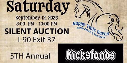 Kickstands Silent Auction and Hay Fundraiser