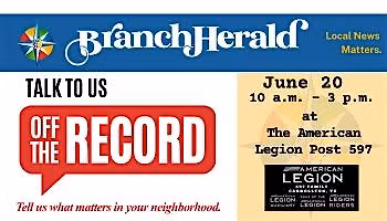 Off the Record with the Branch Herald
