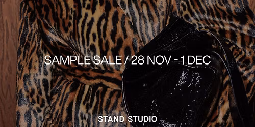 STAND STUDIO SAMPLE SALE