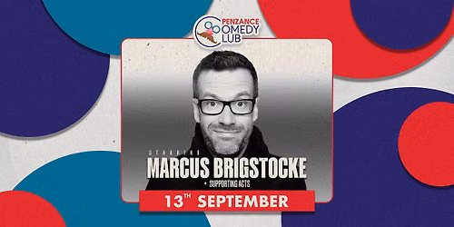 Penzance Comedy Club Marcus Brigstocke