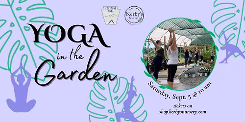 Yoga in the Garden