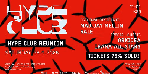 Hype Club Reunion 2026