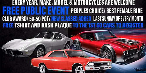 Bubbas 33 Monthly Car Show - Last Sunday of the Month 