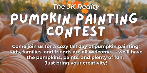 The JK Realty Pumpkin Painting Contest 