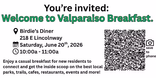 Welcome to Valparaiso Breakfast