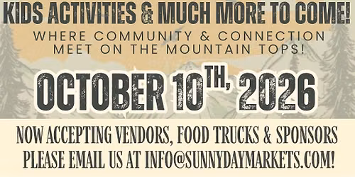 Blowing Rock Second Saturday (Oct 10th)