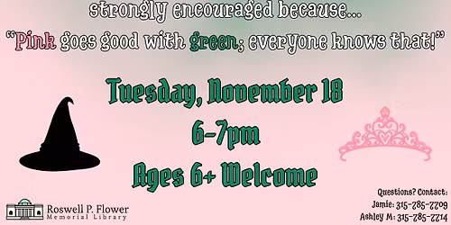 All Ages & Abilities Pink & Green Party