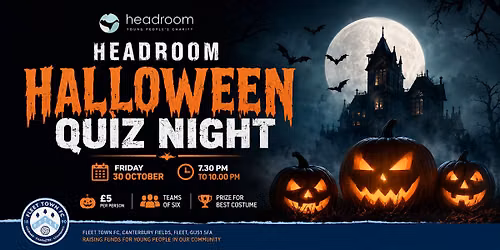 Headroom Halloween Quiz Night