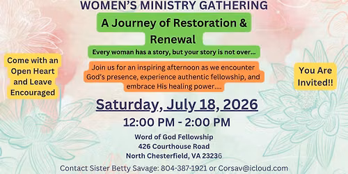 Women's Ministry Gathering
