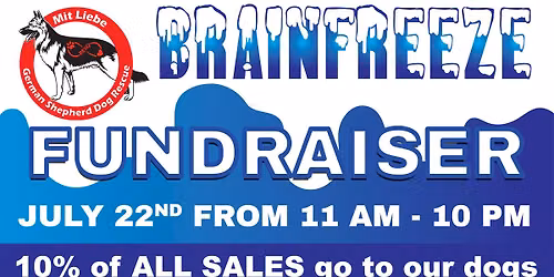 Mit Liebe & BrainFreeze Fundraiser in Howard, WI