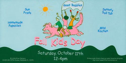 Fall Kids Day at Little River Nursery