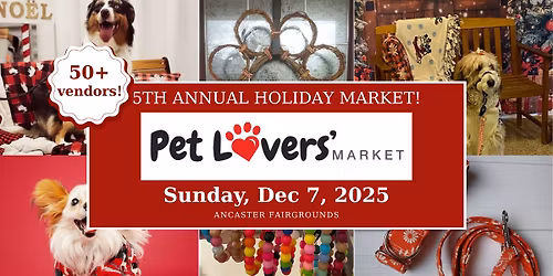 Pet Lovers' Holiday Market