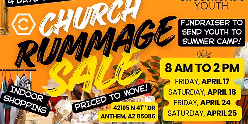 Church Rummage Sale (HUGE)