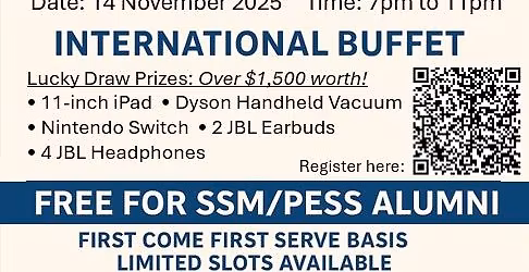 SSM\/PESS Alumni Reunion Dinner