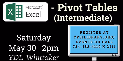 Microsoft Excel \u2013 Pivot Tables