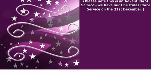 Carols for Advent Sunday as we begin our preparations for Christmas.