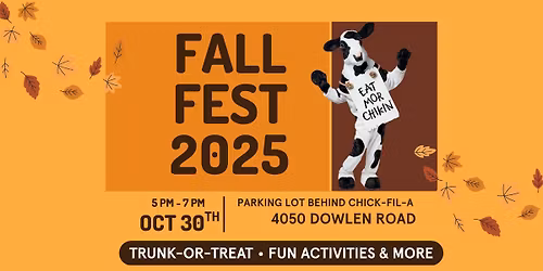Chick-fil-A Dowlen Road Fall Fest 2025